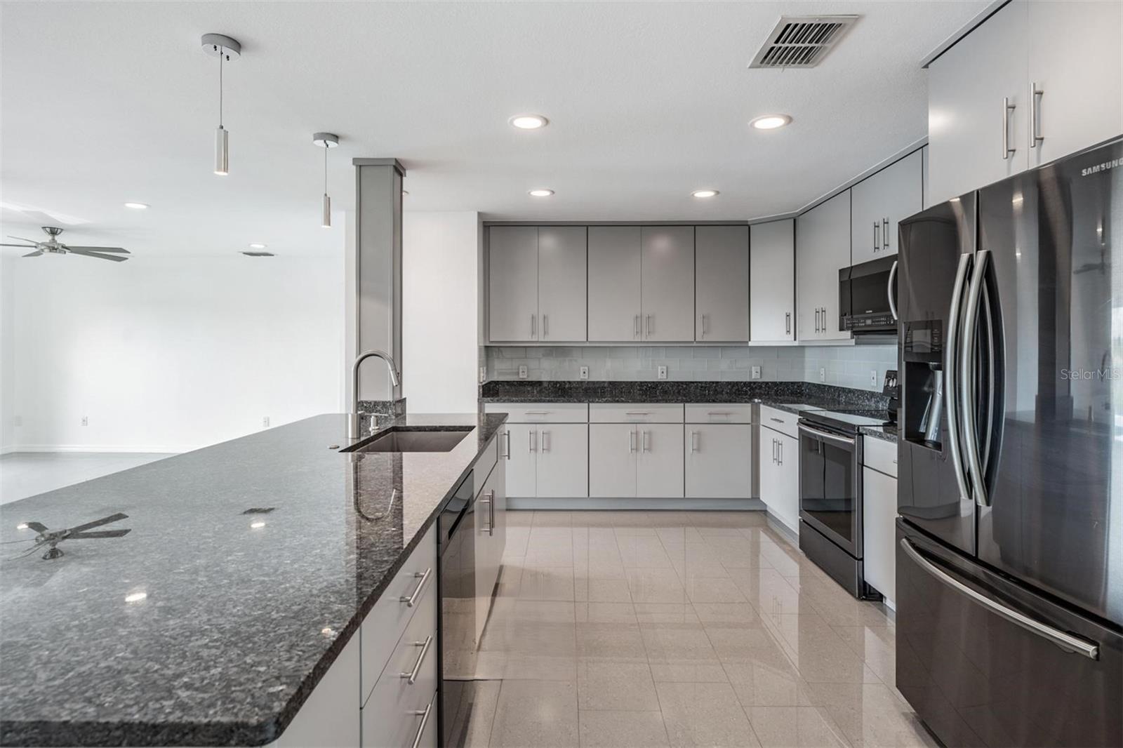 Granite Counters in Kitchen