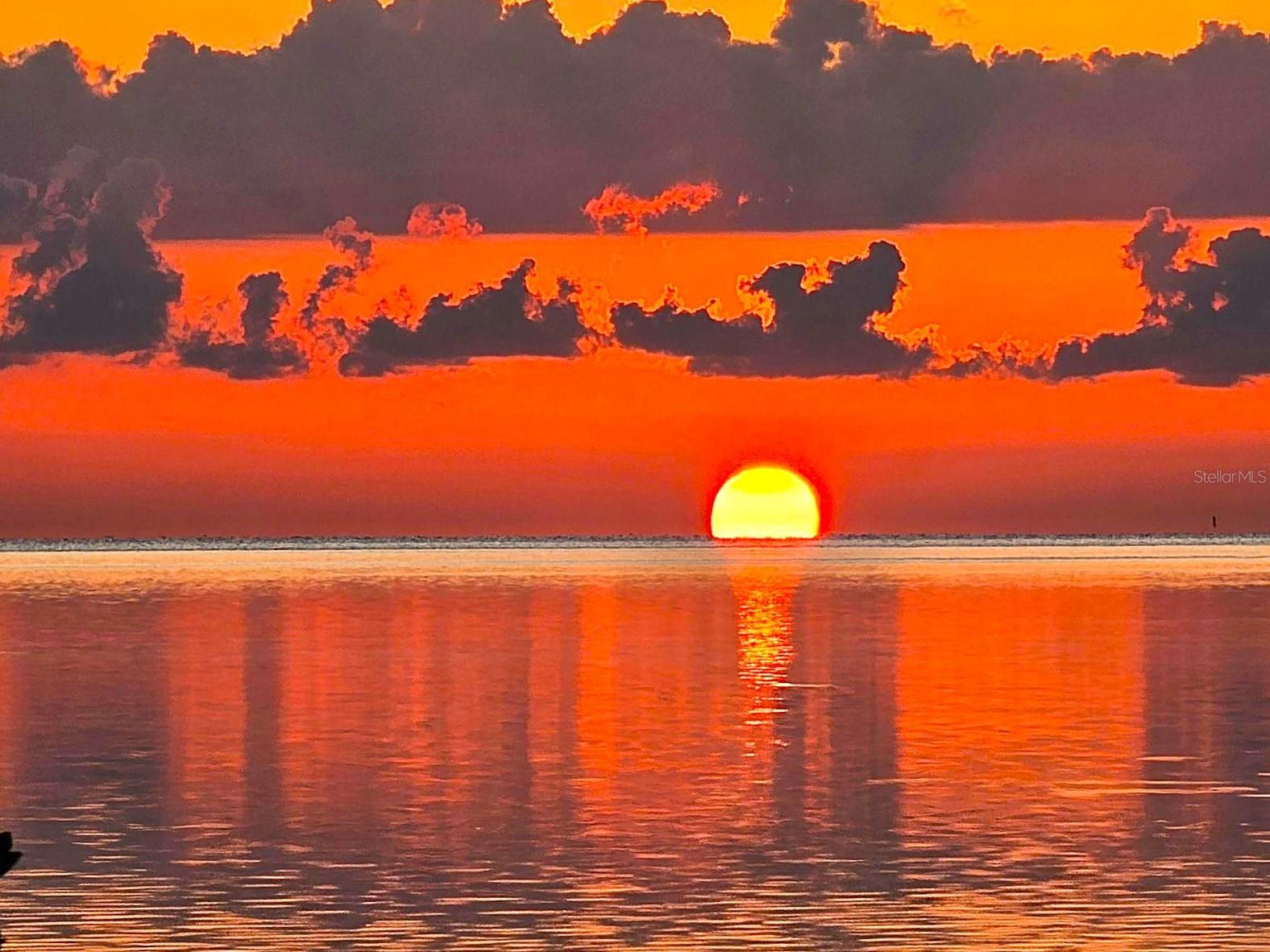 Sunset on Property