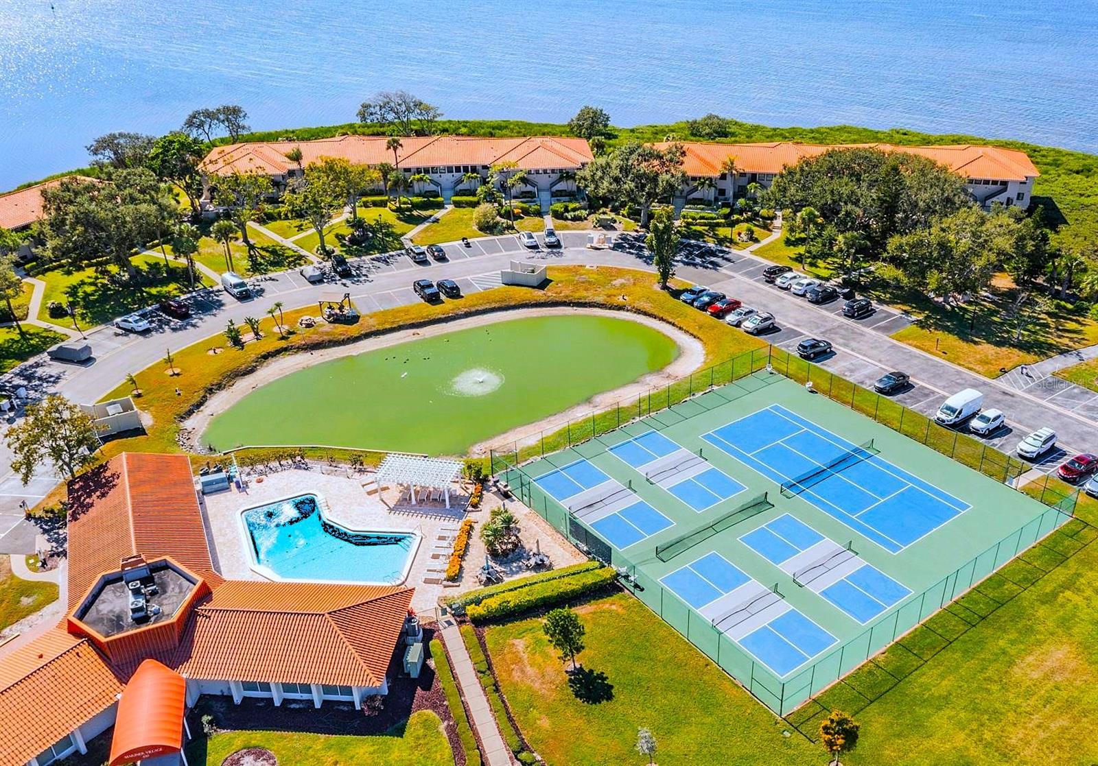 Clubhouse, Pool, Pickleball and Tennis