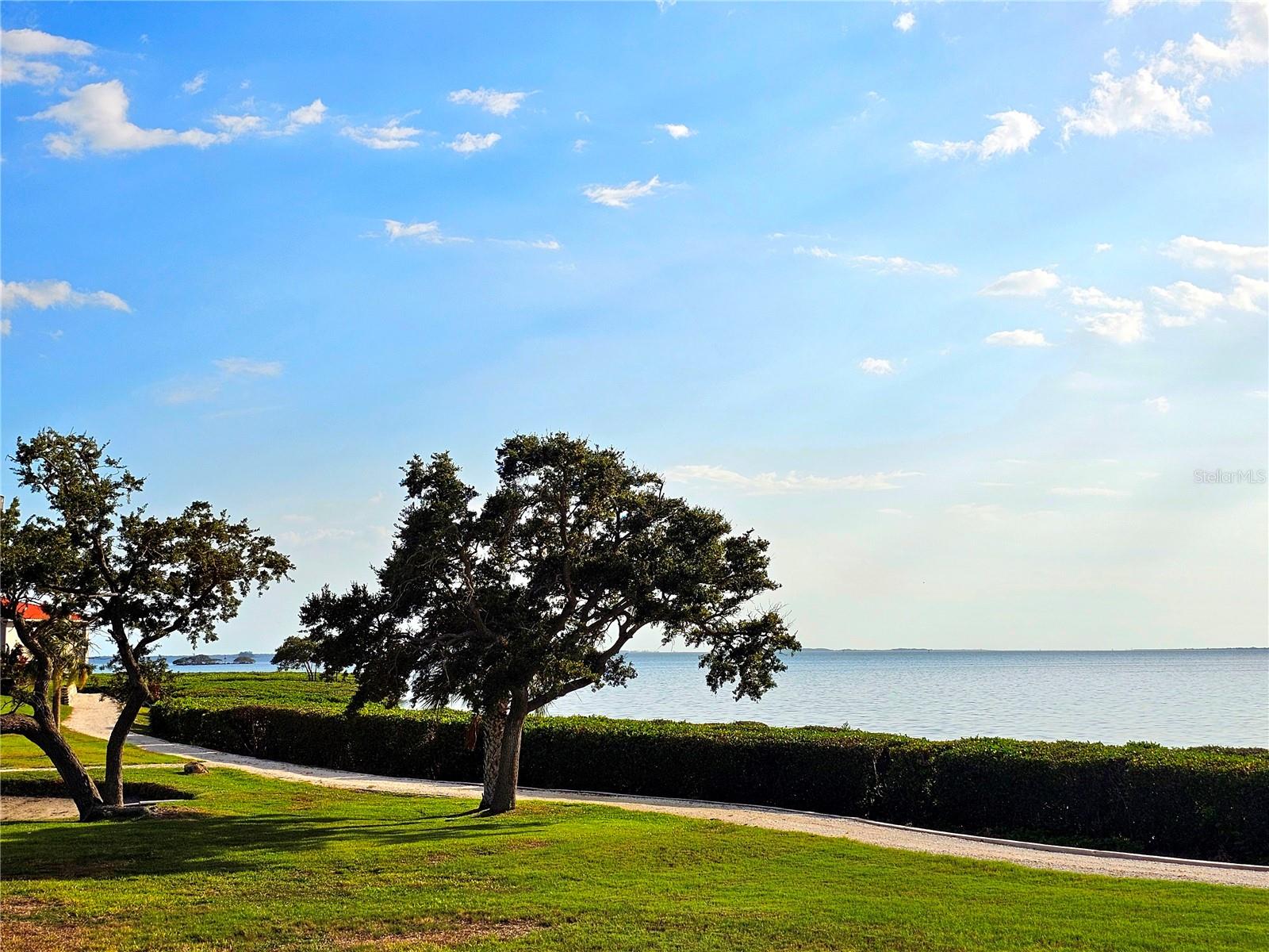 Walking Path along the Gulf