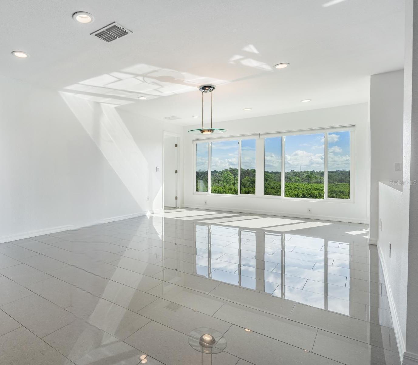 Looking at Family Room from Kitchen
