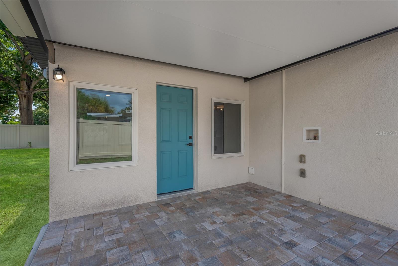Rear porch