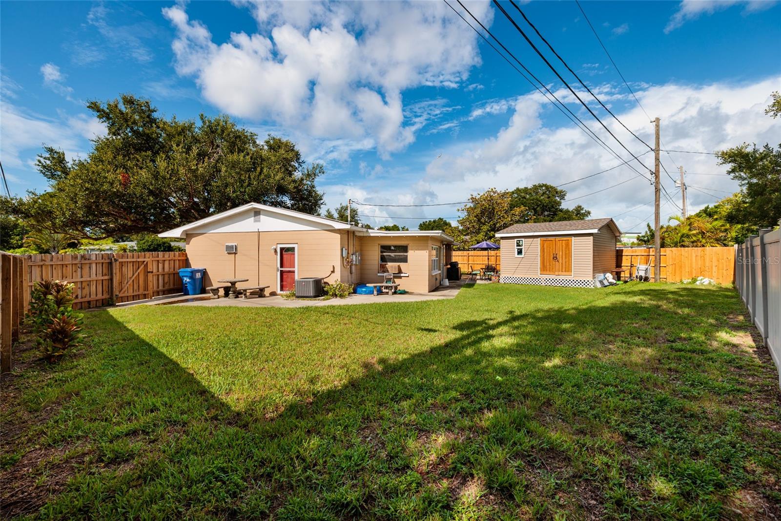 Exterior Back/Shed