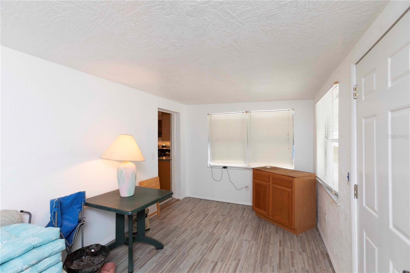Enclosed Back Room