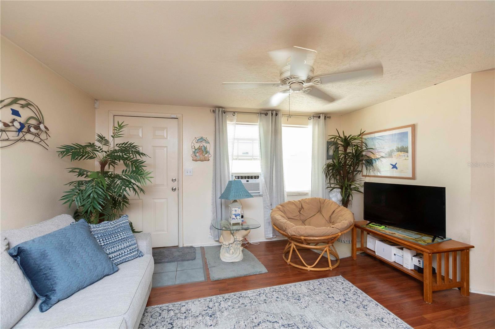 Living Room with beautiful floors