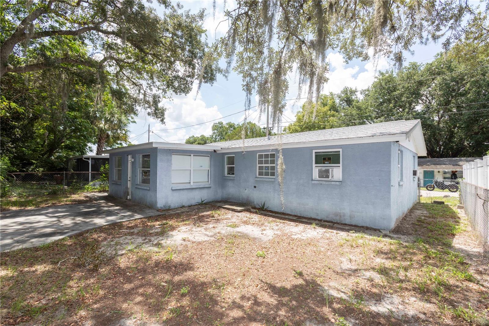 Back of house.