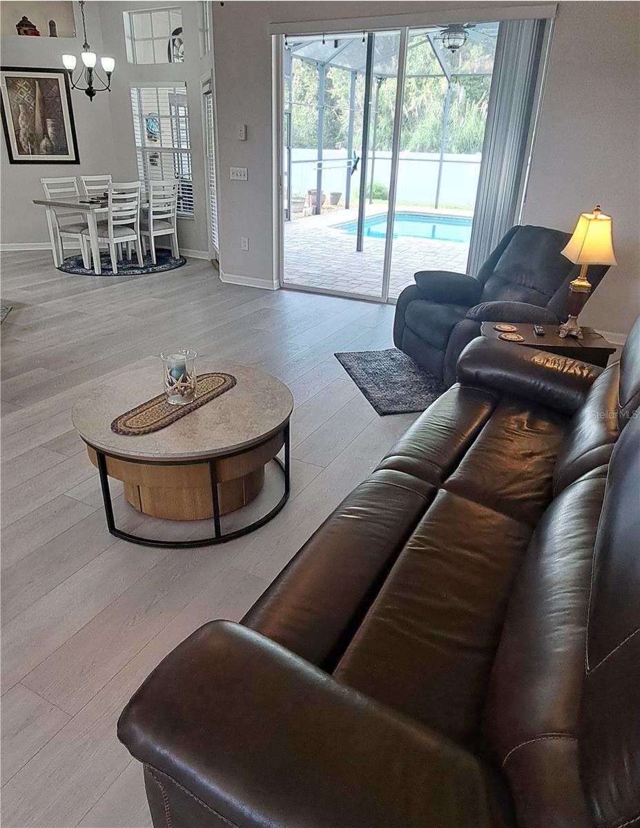 Living room & Eat In Kitchen
