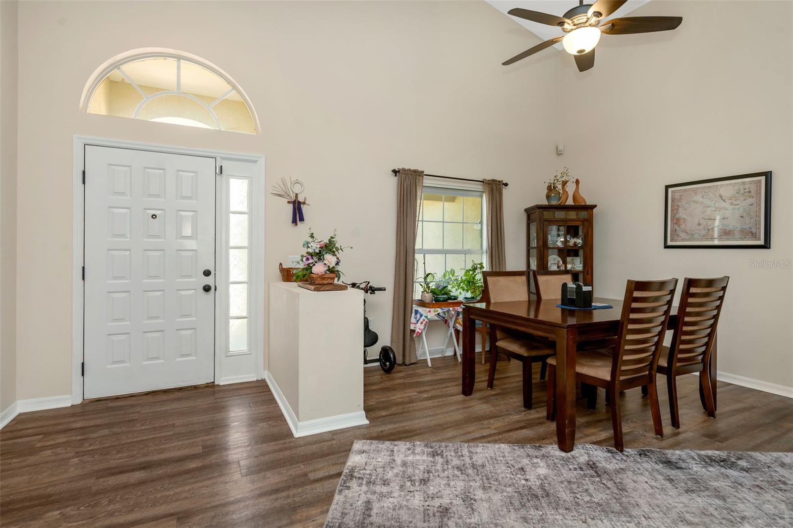 Entry way and Dining Room