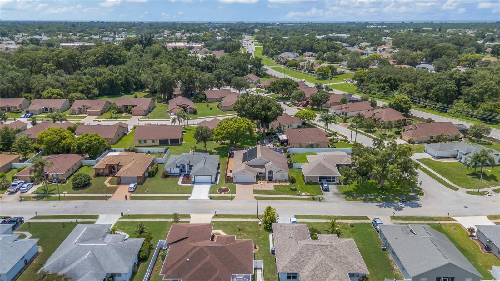 Aerial View of the neighborhood
