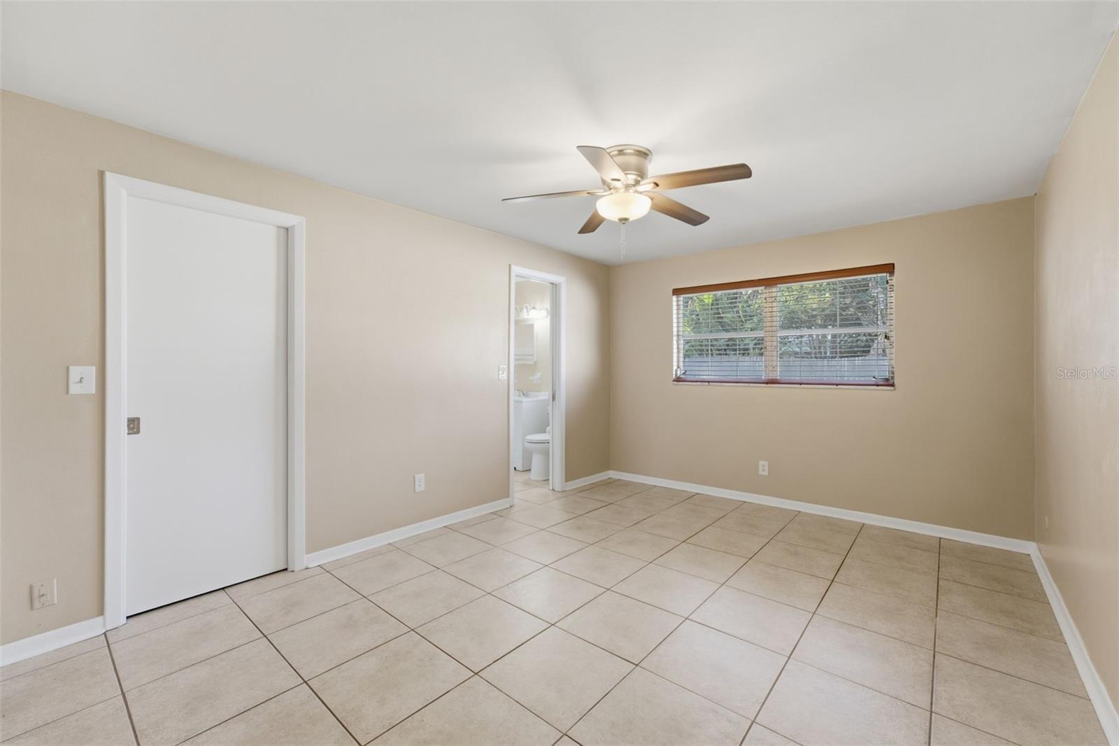 Primary Suite with walk-in closet