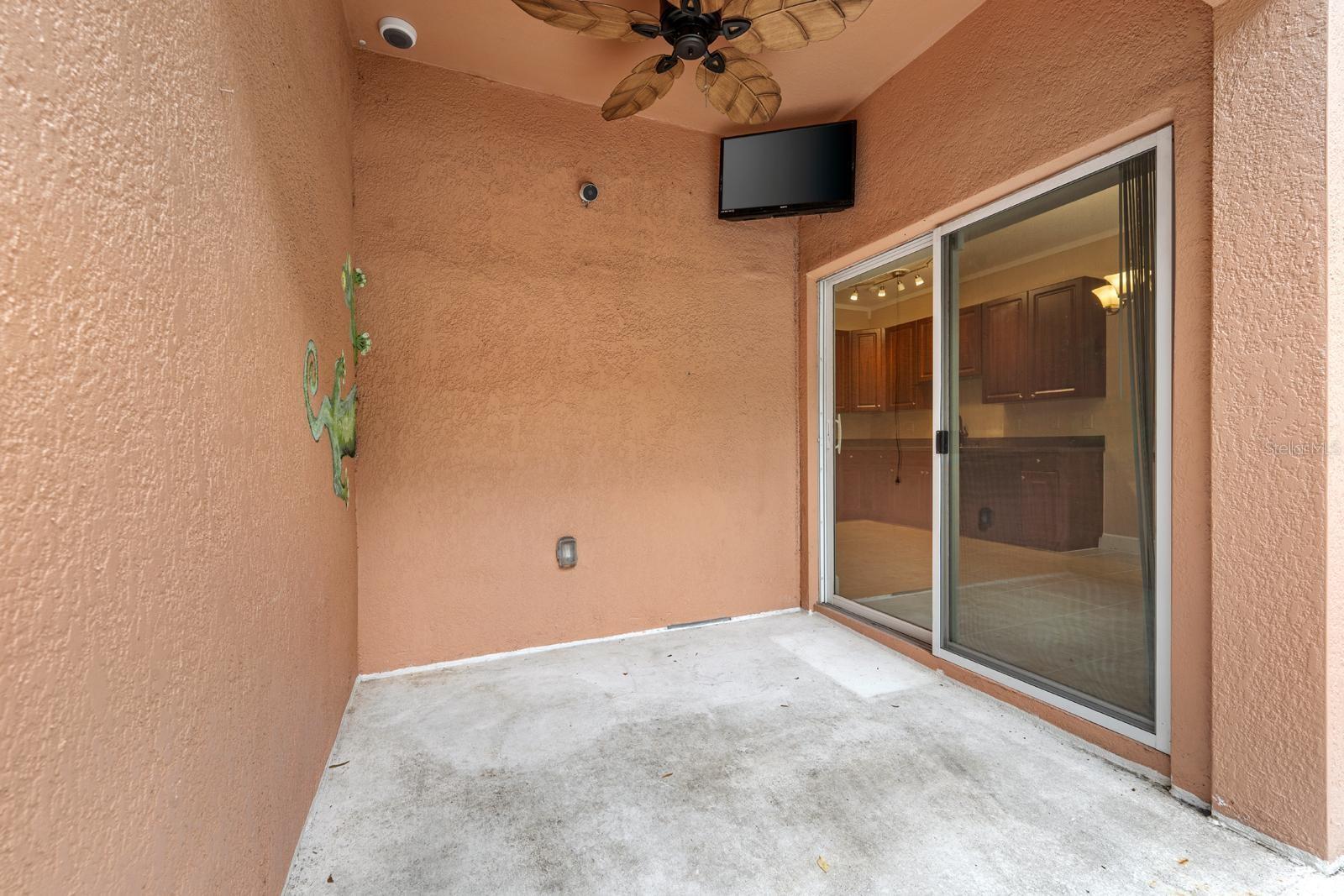 Back patio