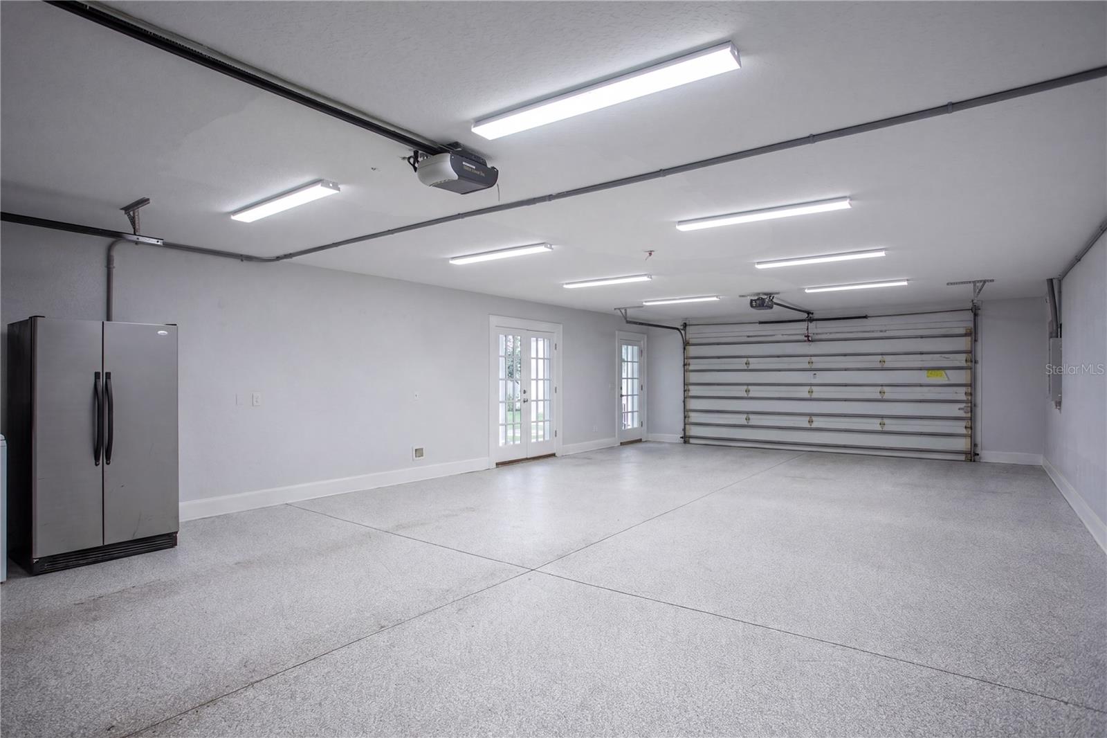 4 Car Garage with Alley Access and Pass Through