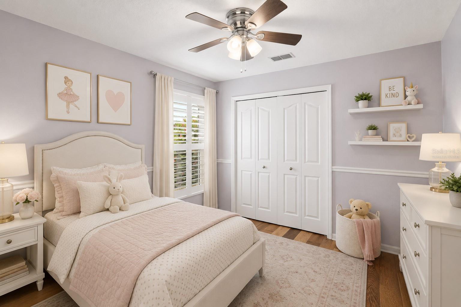 Virtually Staged Bedroom 3
