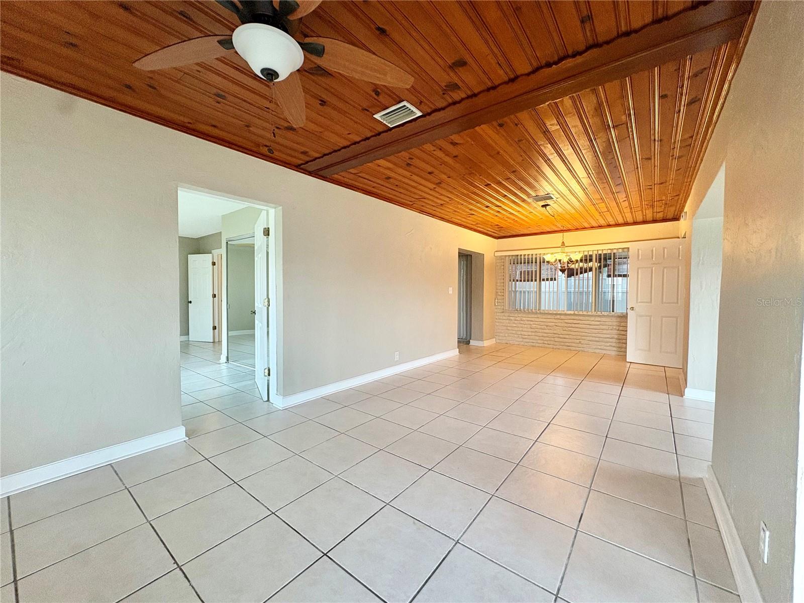 Looking into bedroom 3 (has two entry doors)