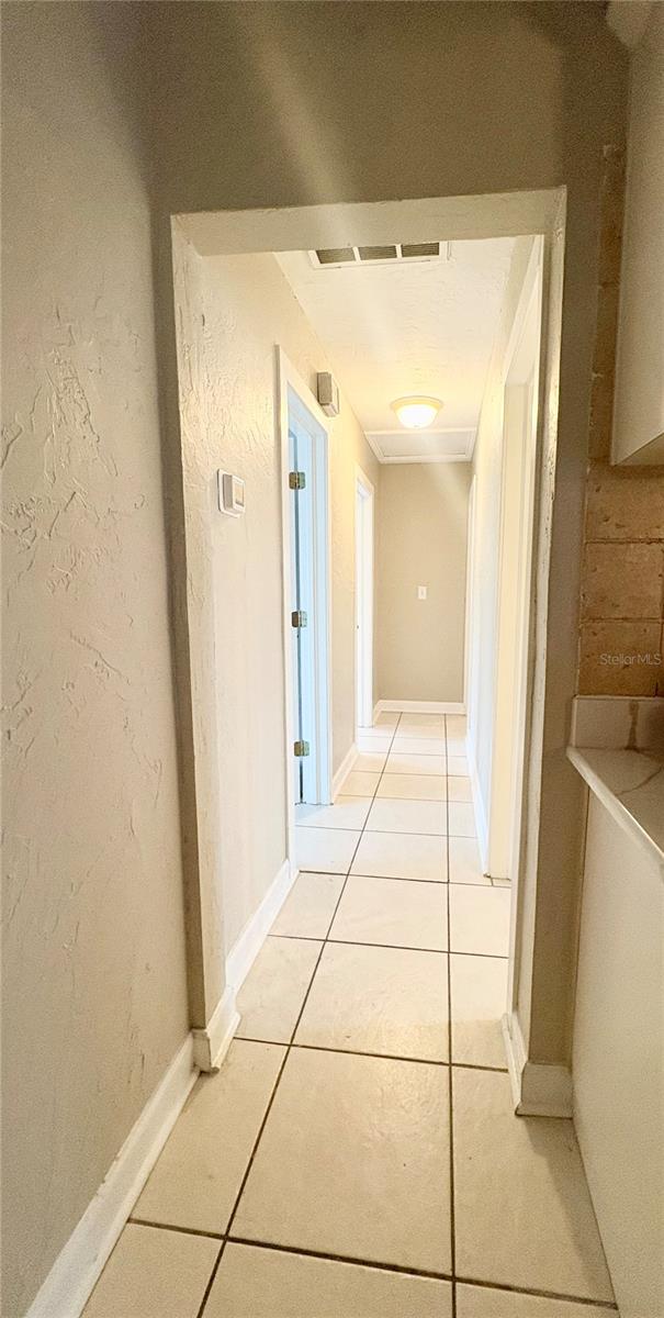 Hallway to bedrooms