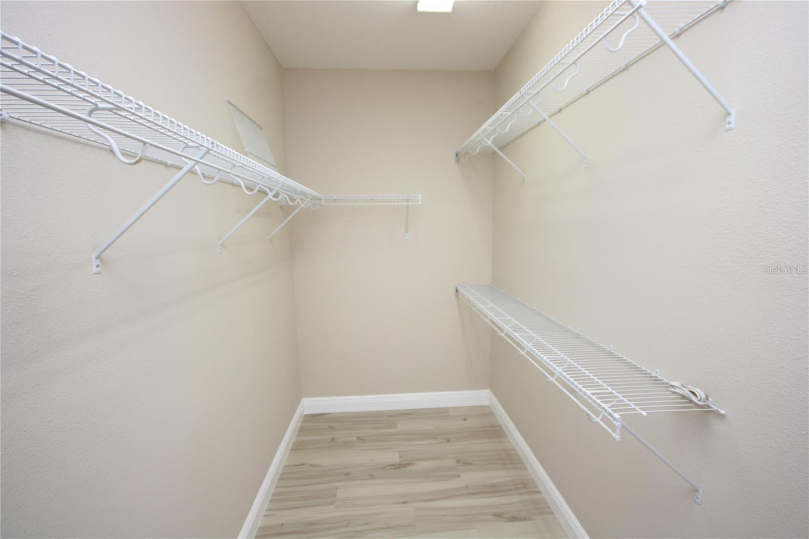 Master Walk-in Closet