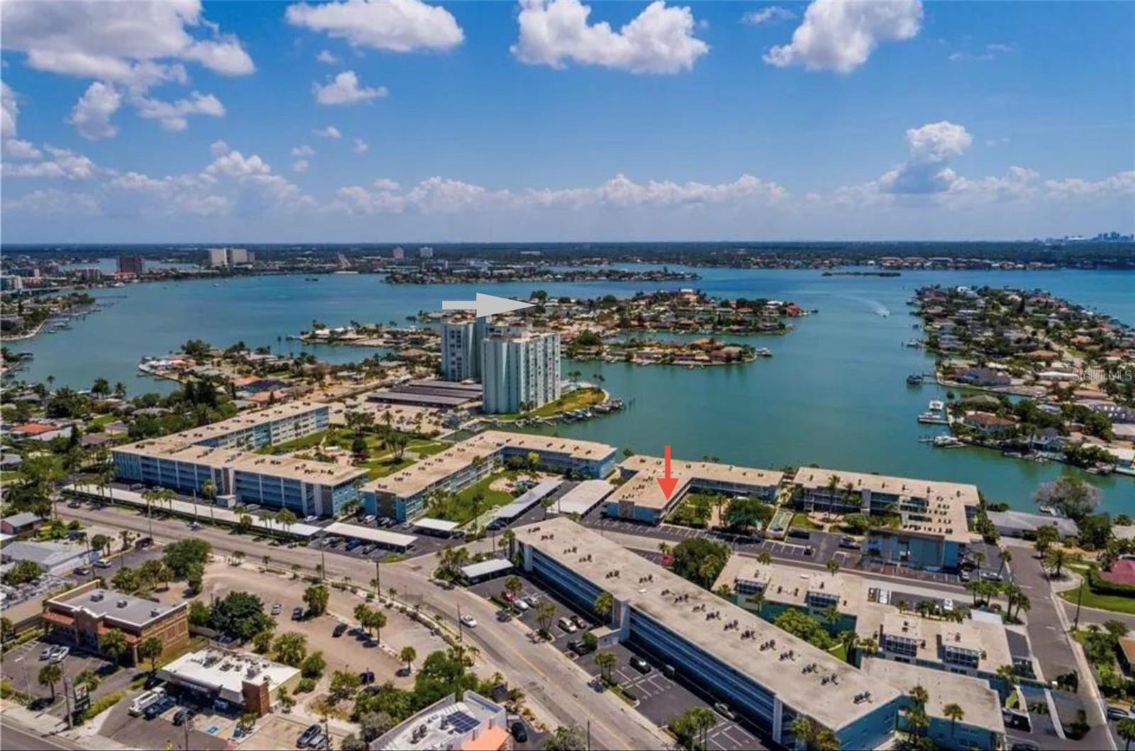 Aerial Water Views/Beach