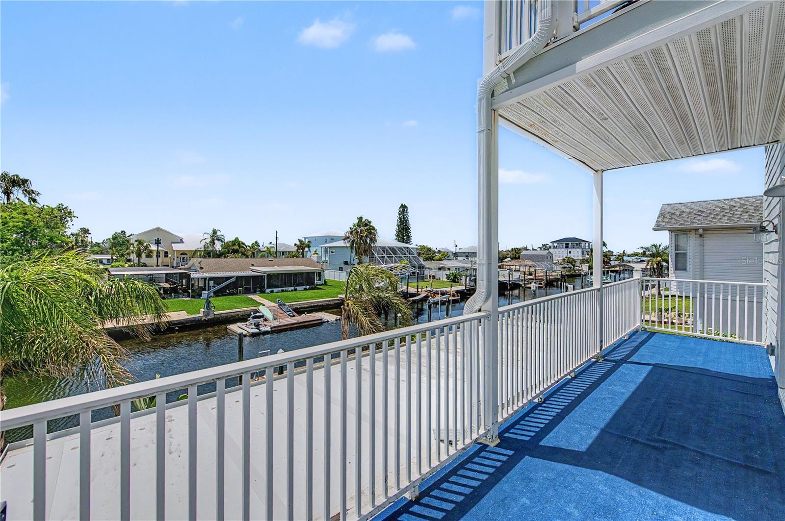 2nd story balcony view