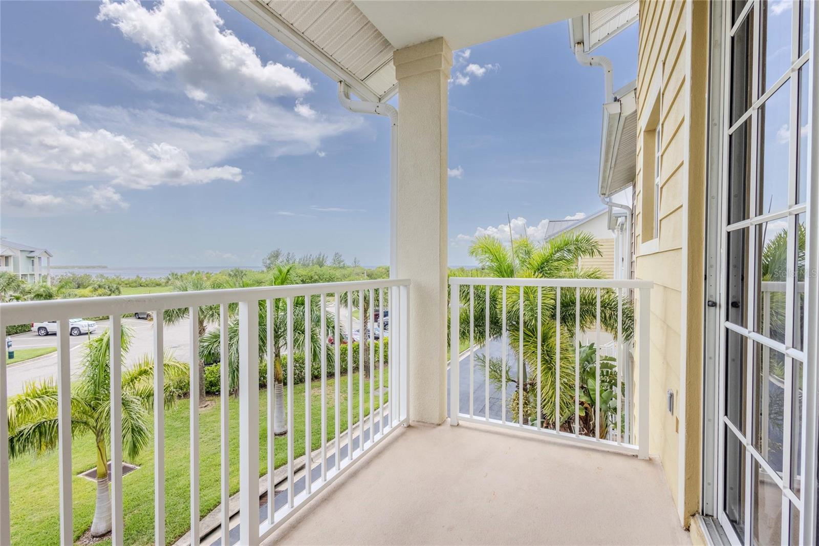 3rd Floor Bedroom 2 Private Balcony with Tampa Bay View