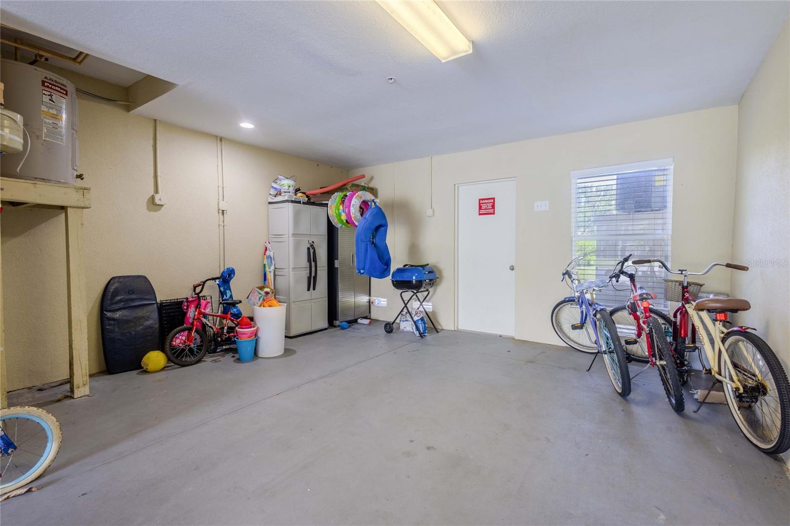 Garage Storage Area and Access to Back Area