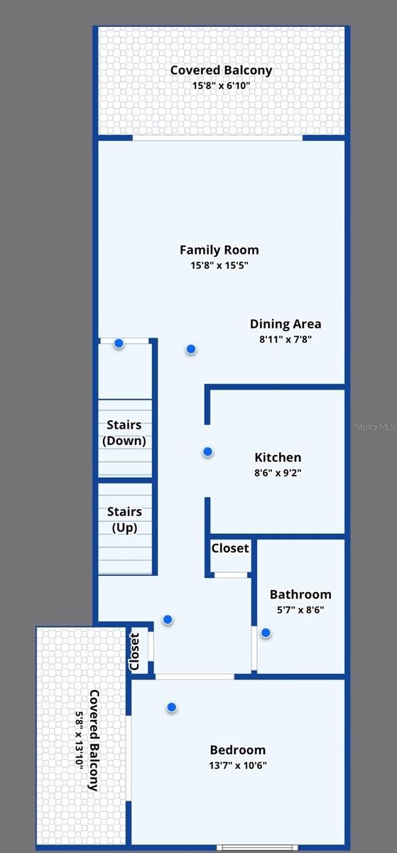 2nd Floor Floorplan