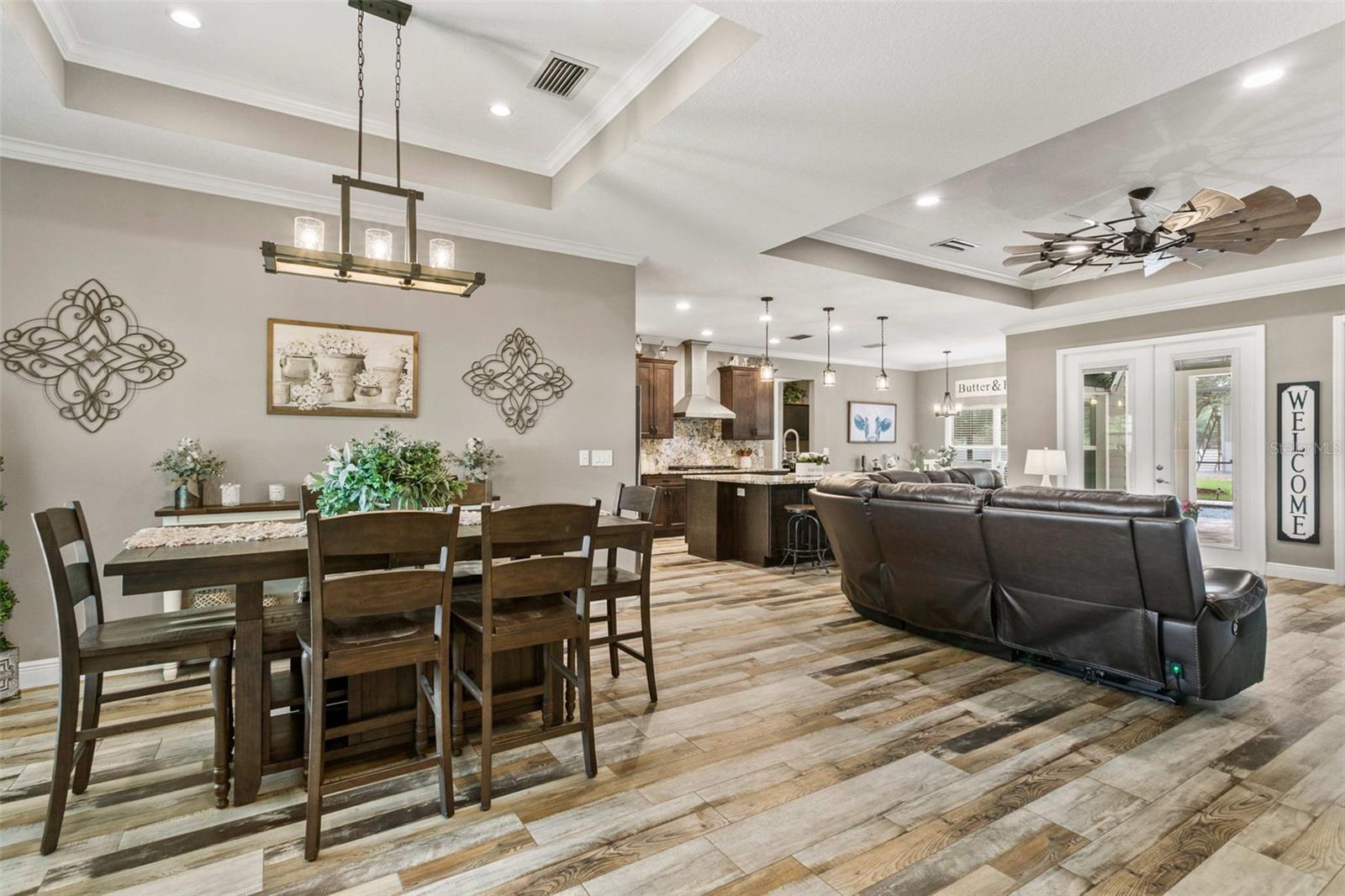 Open-concept living and dining spaces designed for effortless entertaining and everyday living.