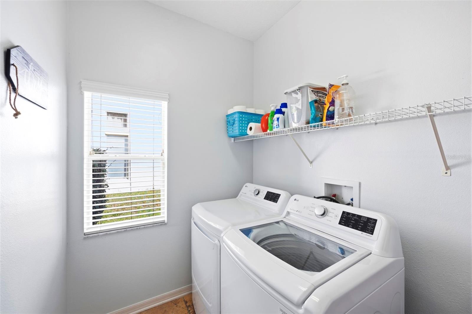 Laundry room.