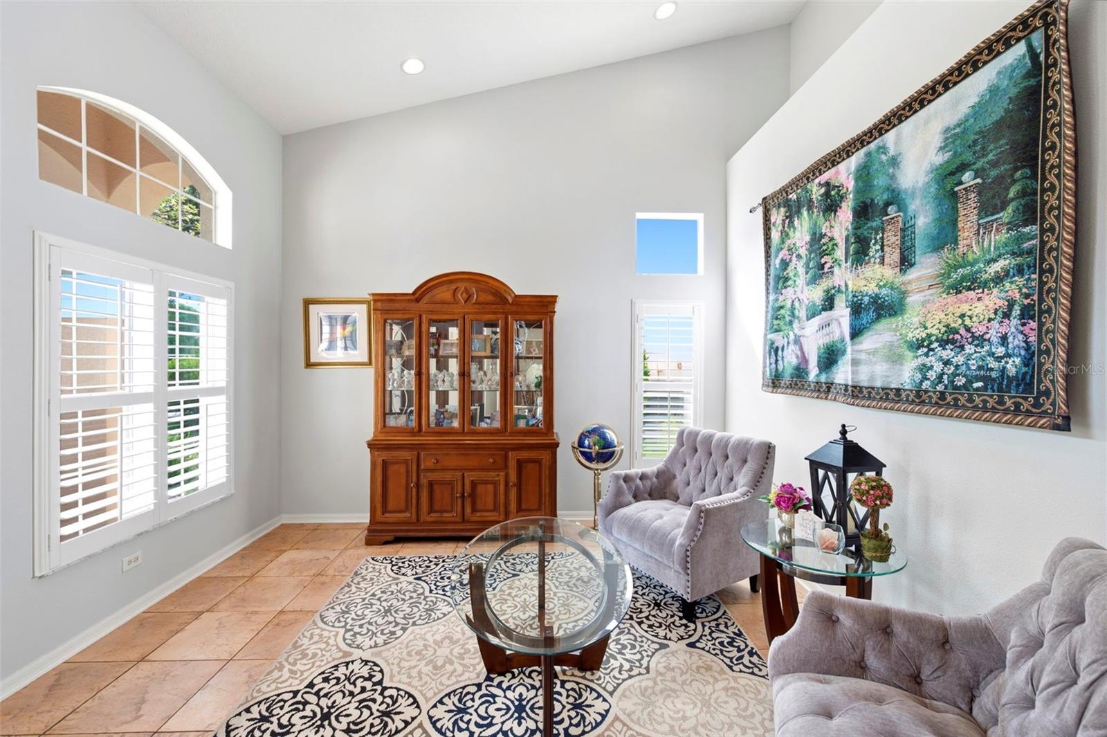 Another view of the formal living room.