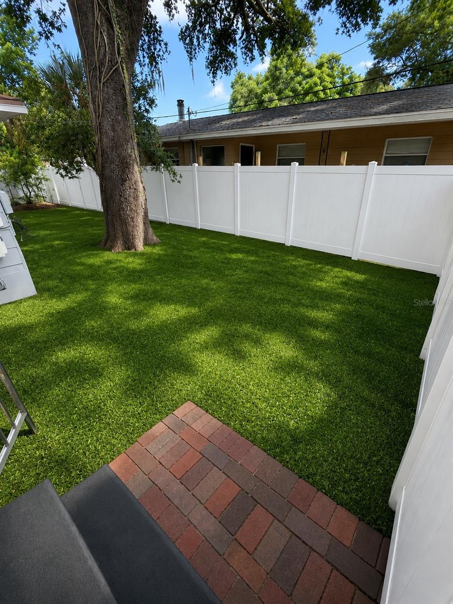 Fenced Backyard