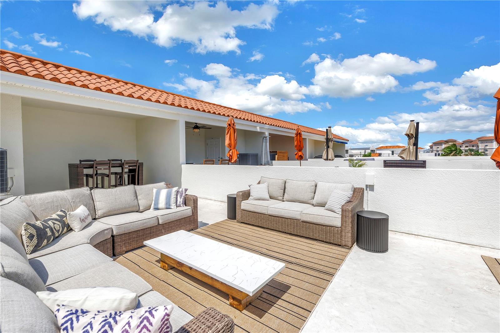 Rooftop terrace