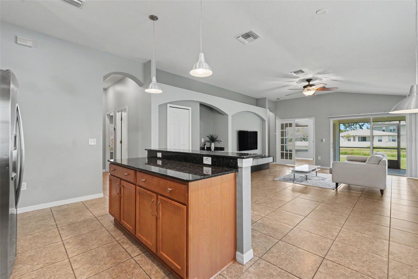 Family Room/Dinette/Kitchen