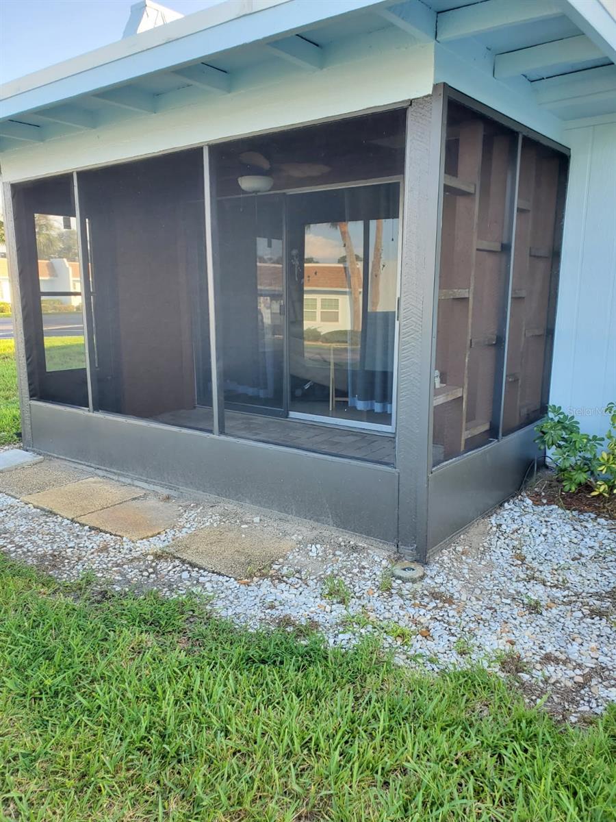 Screened porch