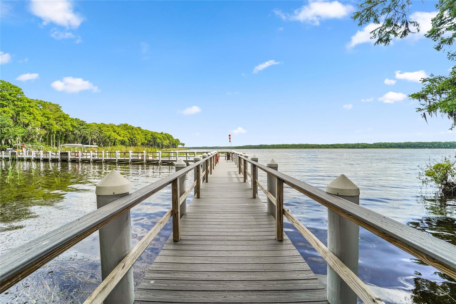 Lake Lodge and HL dock on Lake Tarpon