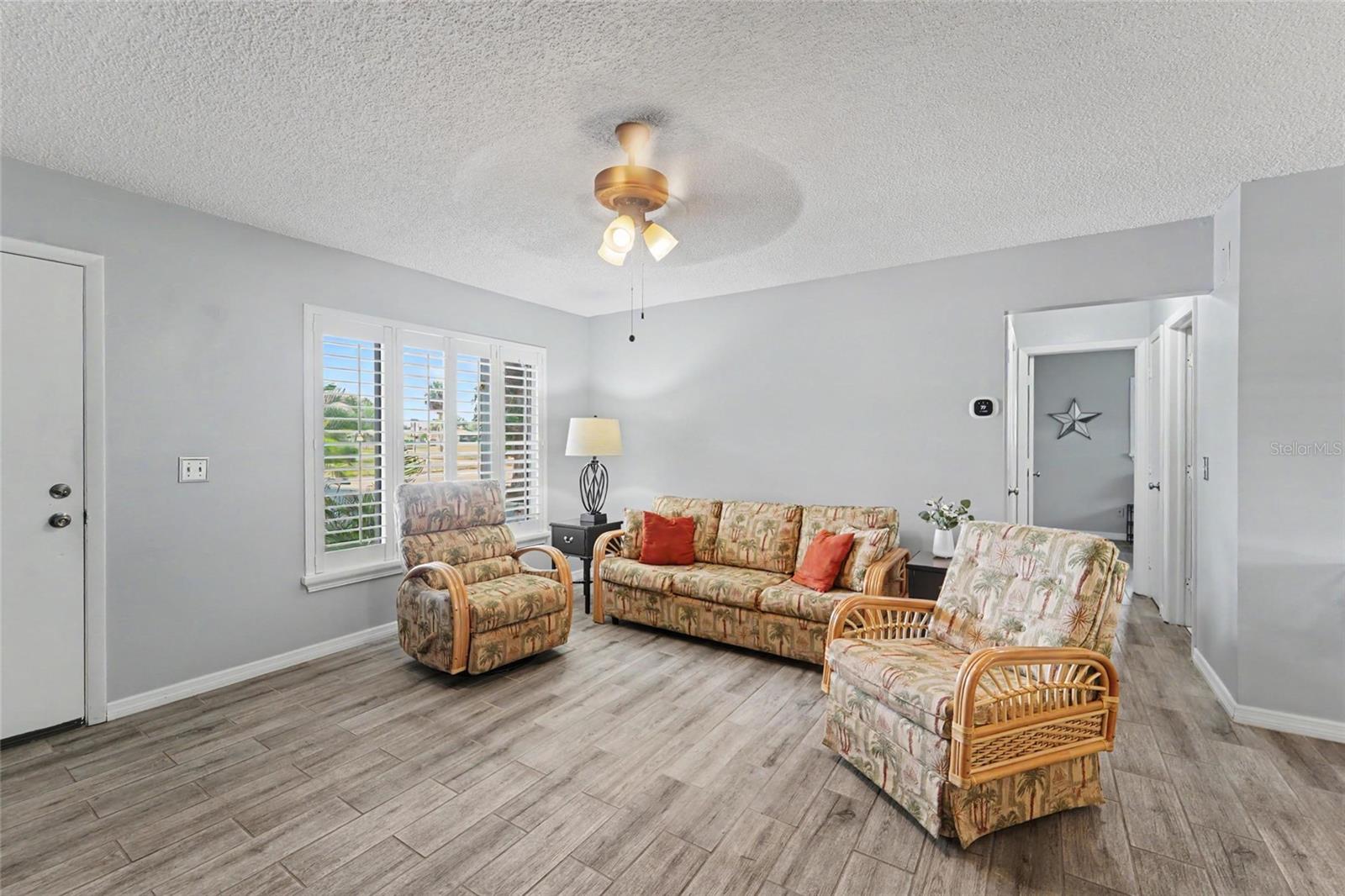 Lovely neutral colors throughout