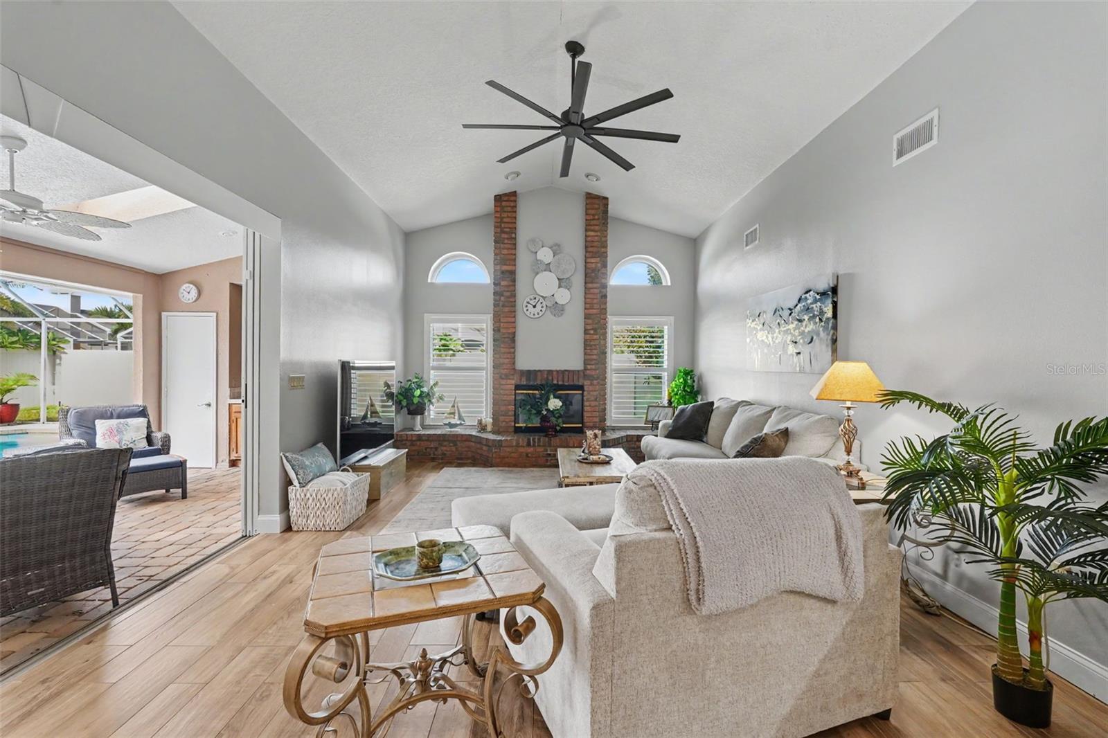 Family Room off kitchen