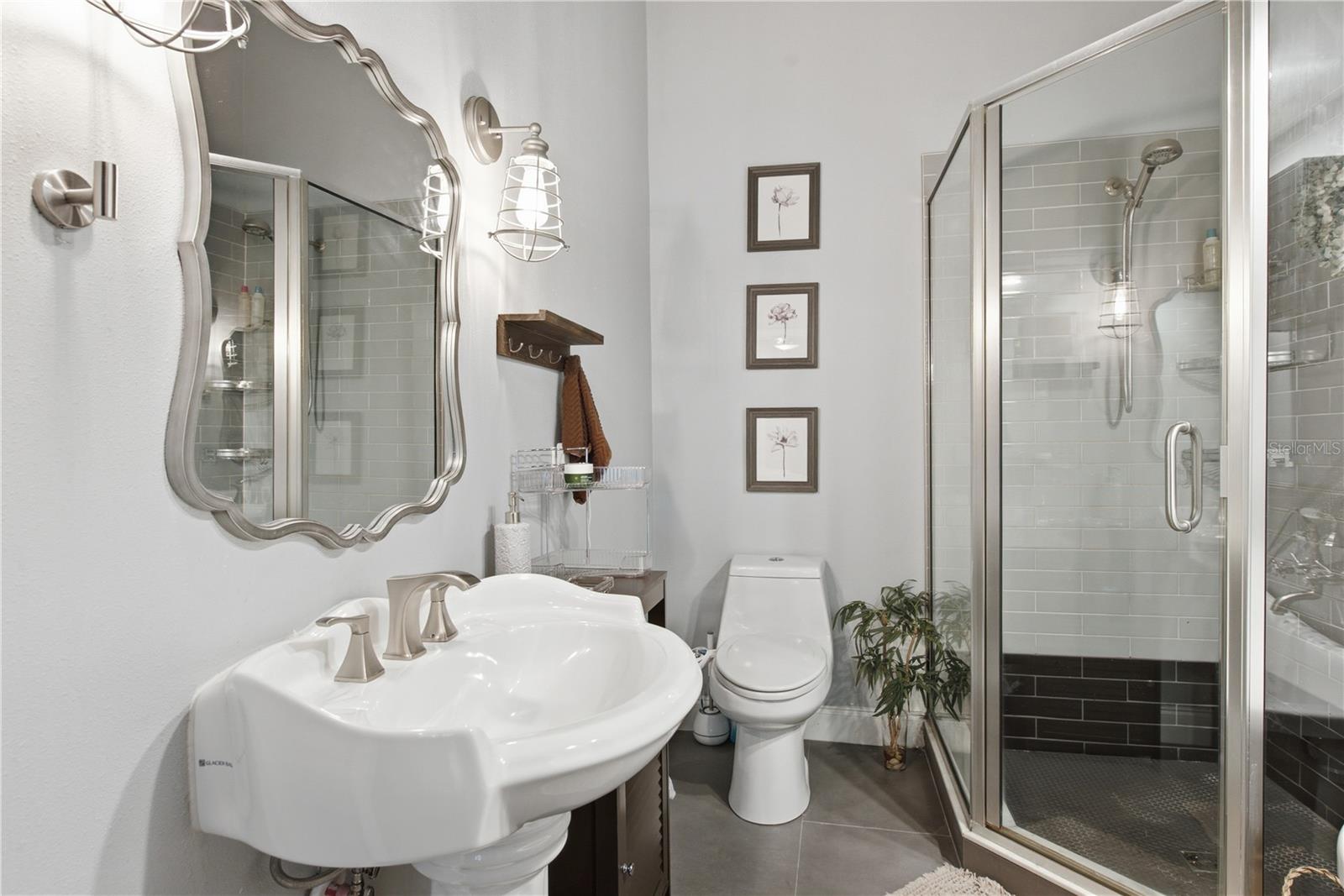 Custom updated Primary Bathroom!