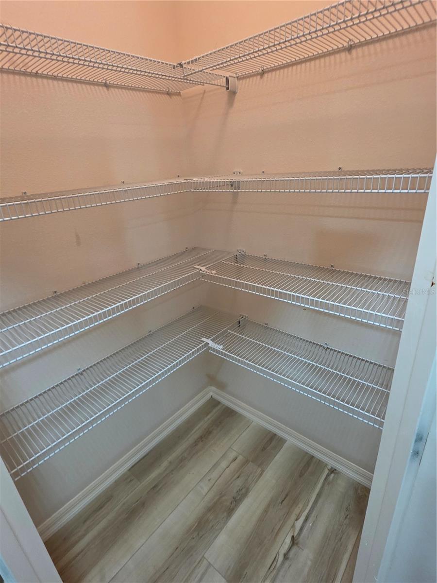 WALK IN FOOD PANTRY