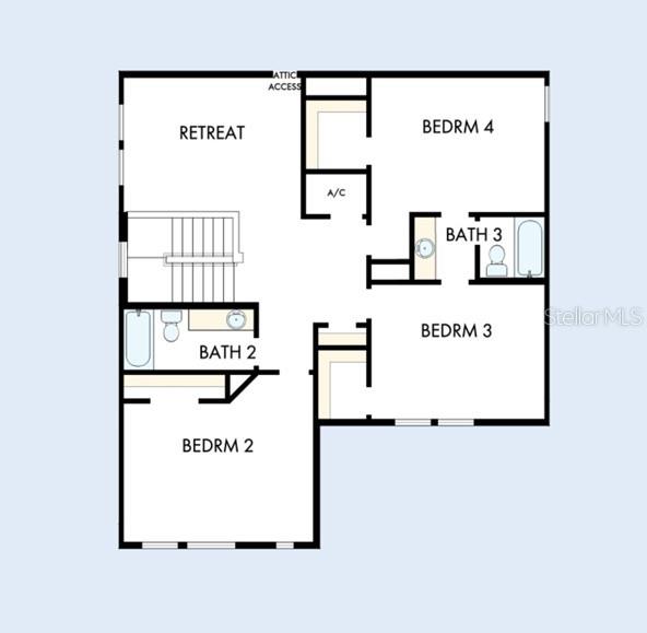 Floor Plan Second Floor